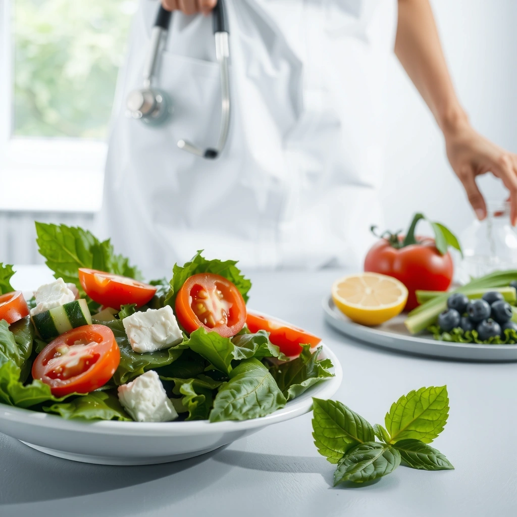 Mediterraner Frischkäse-Salat