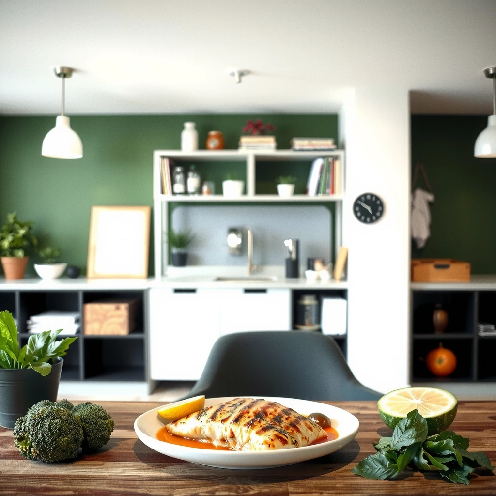 Gegrillter Lachs mit Spargel