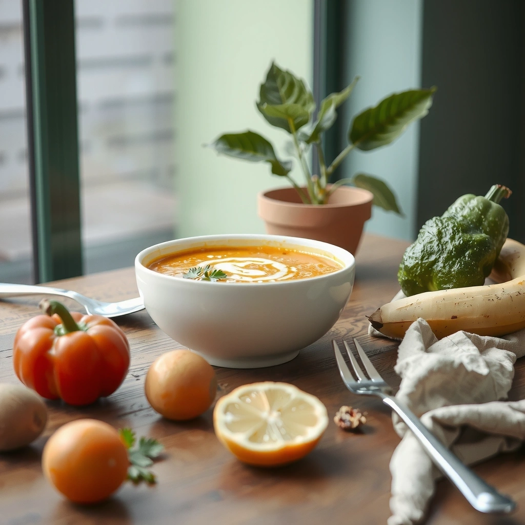 Glutenfreie Gemüsesuppe