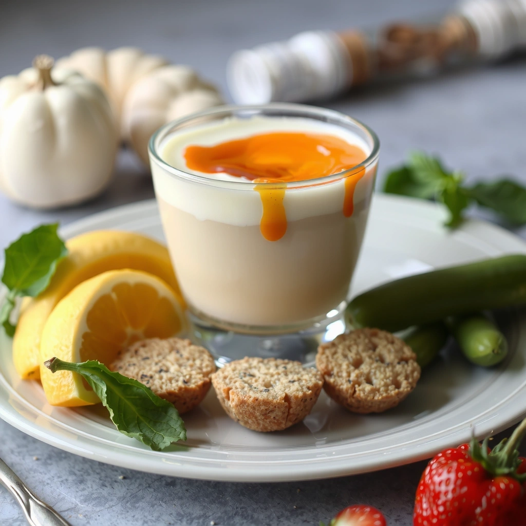 Laktosefreier Joghurt mit Beeren