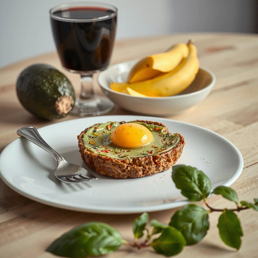 Avocado-Toast mit Ei