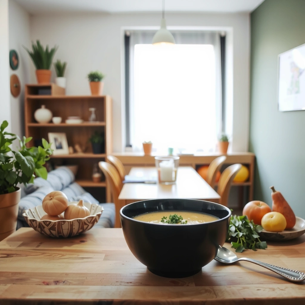 Laktosefreie Gemüsesuppe